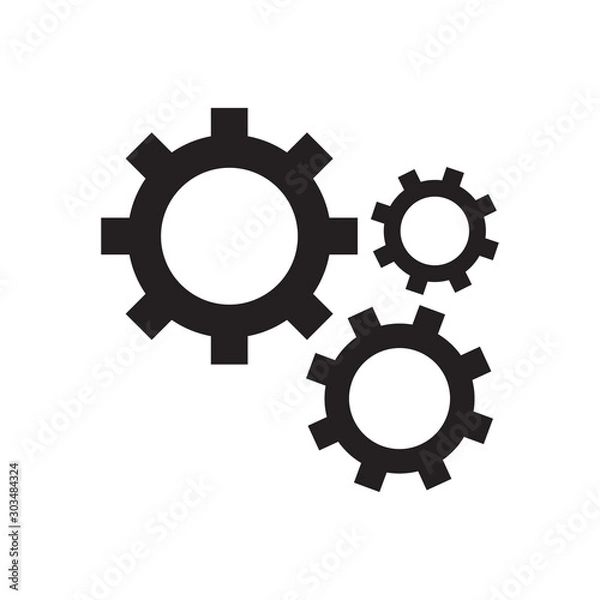 Obraz Gear Icon Vector