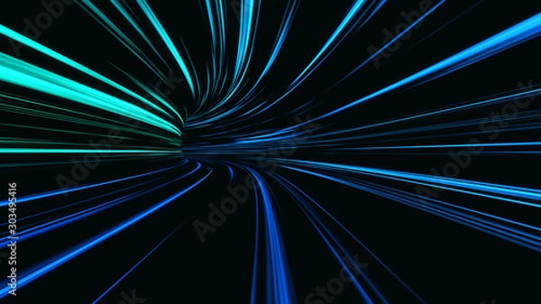 Obraz abstract blue background