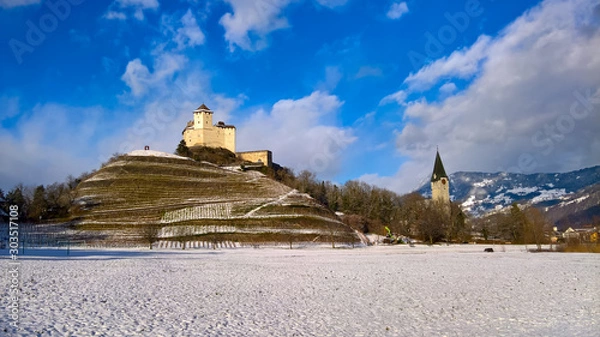 Fototapeta Burg Gutenberg