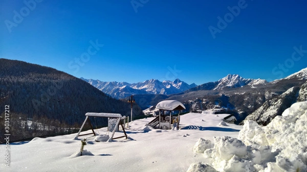 Fototapeta Chamois playground