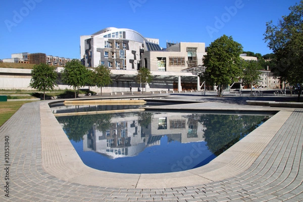 Obraz Parlament szkocki, Holyrood, Edynburg