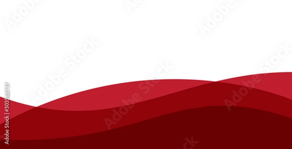 Fototapeta red background, red and white background. flat red wave background