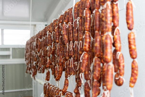 Obraz Preparando chorizos