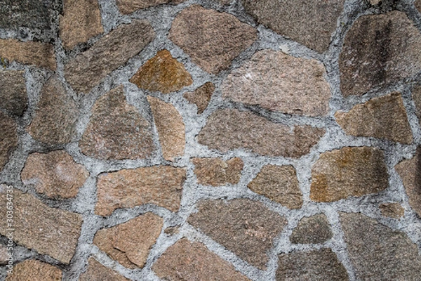 Fototapeta Old stone wall texture background wallpaper