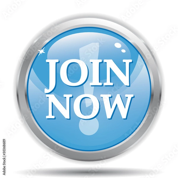 Fototapeta JOIN NOW ICON
