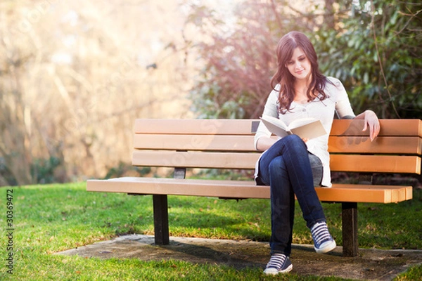 Fototapeta College student