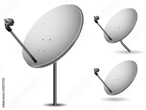 Fototapeta satellite dish