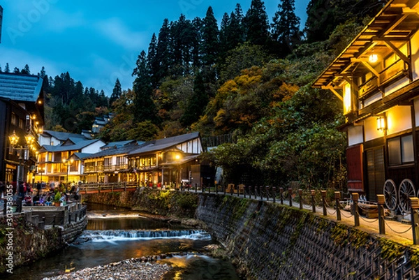 Obraz The Ginzan Onsen