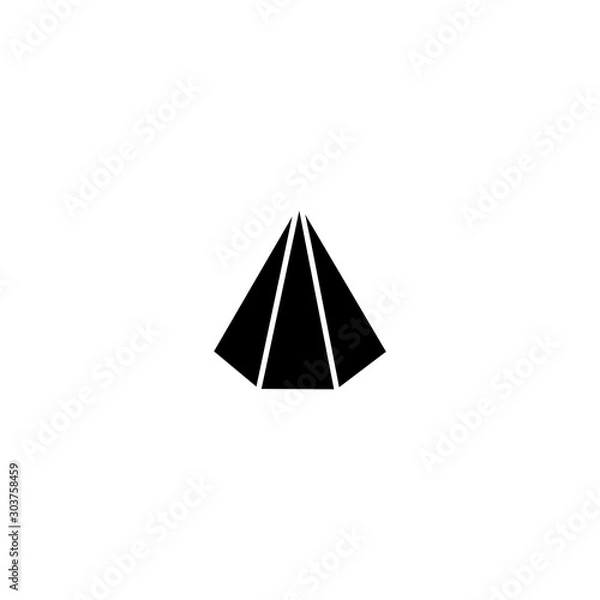 Fototapeta education geometric basic shape icon vector design symbol