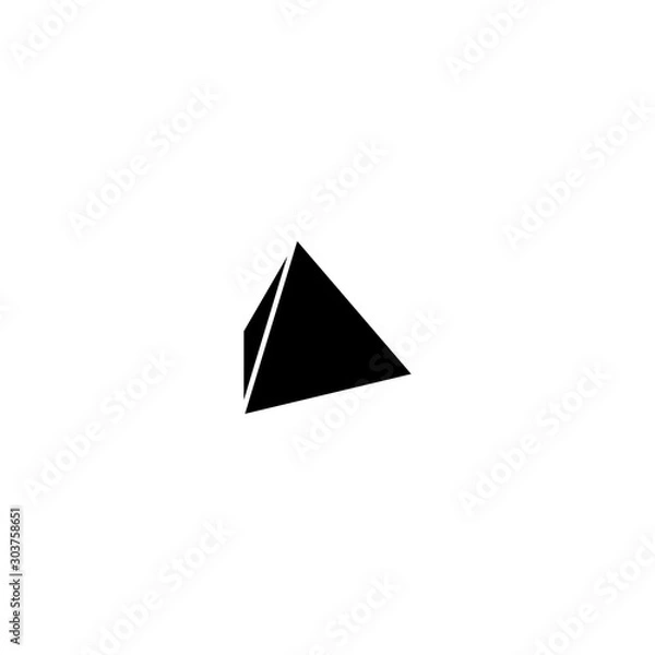 Fototapeta education geometric basic shape icon vector design symbol