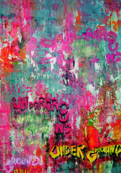 Obraz Colorful graffiti