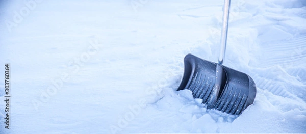 Obraz Snow shovel