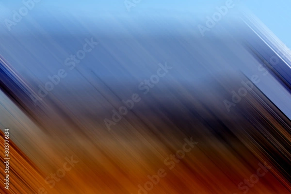 Fototapeta Bright colored blured brushstrokes as multicolored flashes for an abstract background