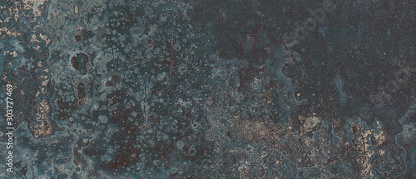 Fototapeta Metallic multicolored marble texture background, Rusty marble of cement texture colorful effect, It can be used for interior-exterior home decoration and ceramic tile surface, wallpaper, wall tile.