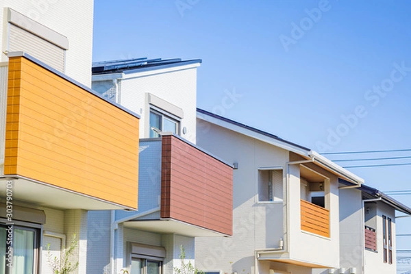 Fototapeta 新興住宅地　イメージ