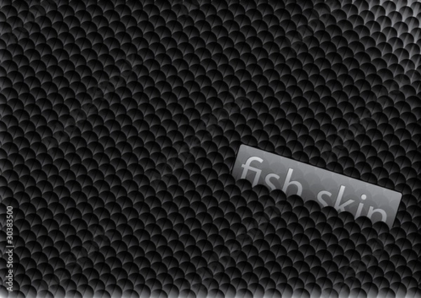 Fototapeta vector fish scale pattern