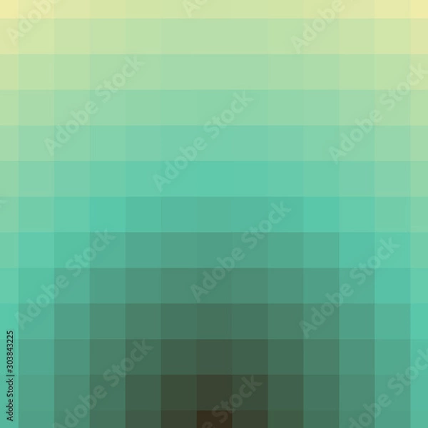 Fototapeta Abstract Color trianglify Generative Art background illustration