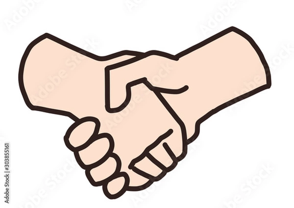 Fototapeta 握手