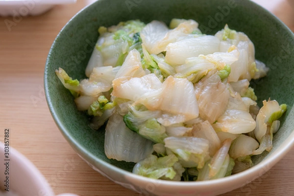 Obraz 白菜のお浸し