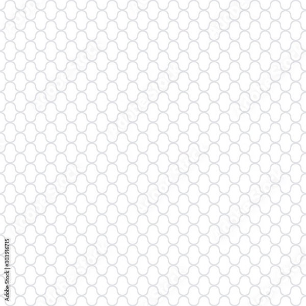 Fototapeta Seamless pattern. White textured background.