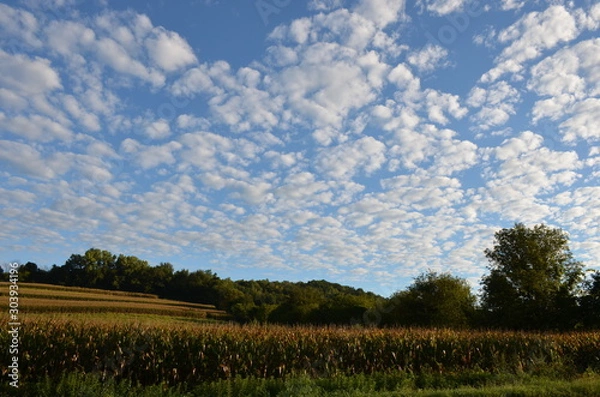 Obraz Clouds Over the Valley