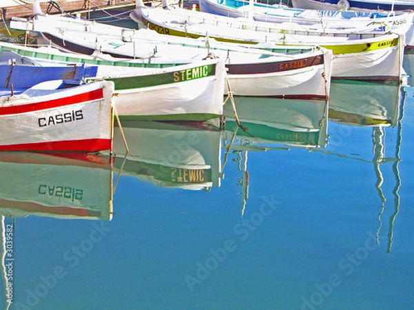 Obraz bateaux à cassis