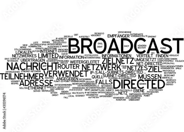 Fototapeta Broadcast