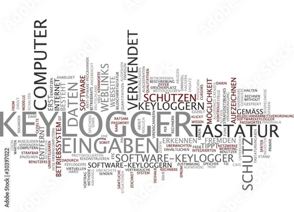 Fototapeta Keylogger