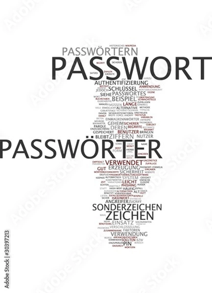 Fototapeta Passwort