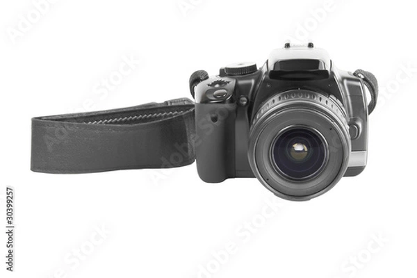 Obraz Photo camera with strap