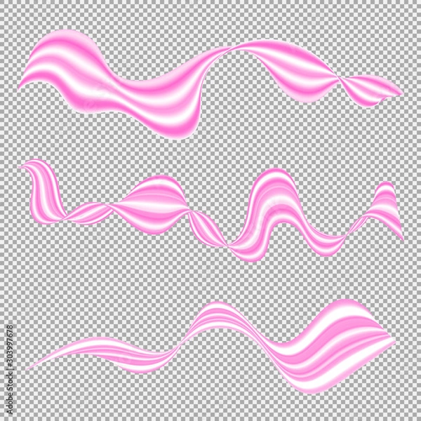 Fototapeta Flow shapes design. Liquid wave background.