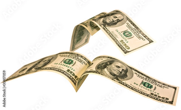 Obraz Flying Dollars