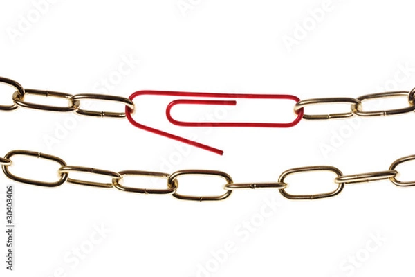 Obraz Weak link concept