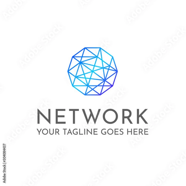 Obraz Network Logo