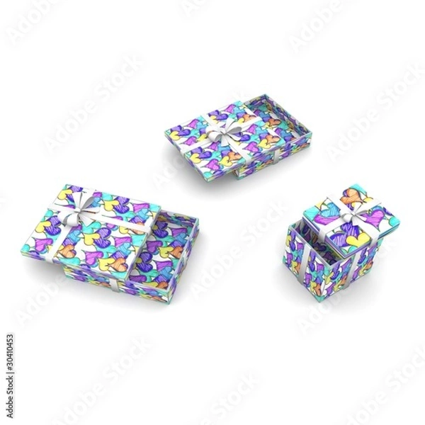 Fototapeta Gift Boxes
