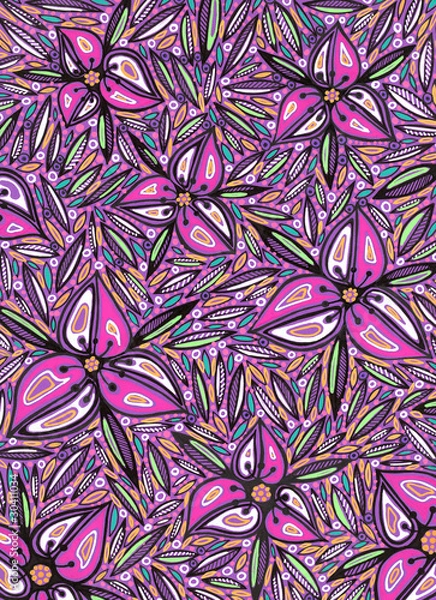 Obraz Ornamental flowers