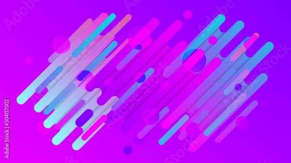 Fototapeta Neon gradient abstract wallpaper background