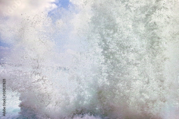 Fototapeta 砕ける波