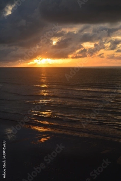 Obraz sunset over the sea