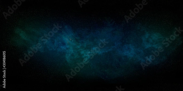 Obraz blue nebula background