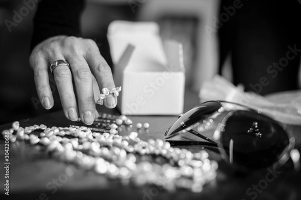 Obraz Schmuck auswählen