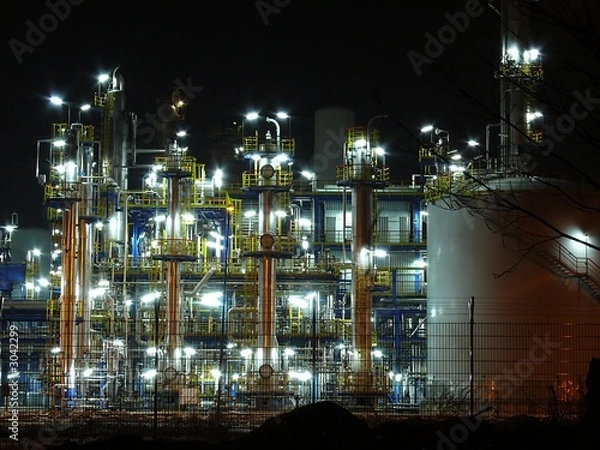 Obraz Rafineria ropy