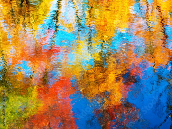 Fototapeta Autumn Day Reflection