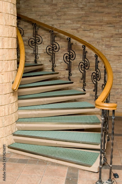 Obraz Spiral staircase