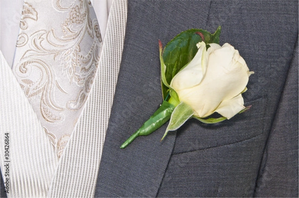 Obraz Wedding Buttonhole