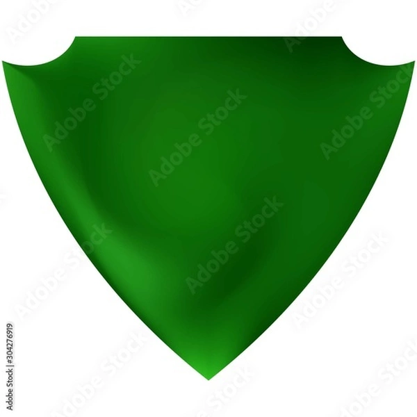 Fototapeta Gradient background in the form of a shield.
