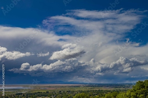 Obraz Fall Salt Lake Valley