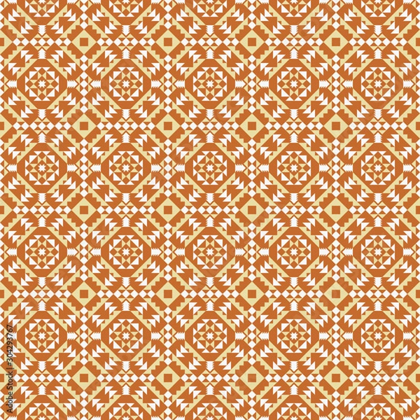 Fototapeta Geometric Pattern Design Decoration Abstract Vector Background