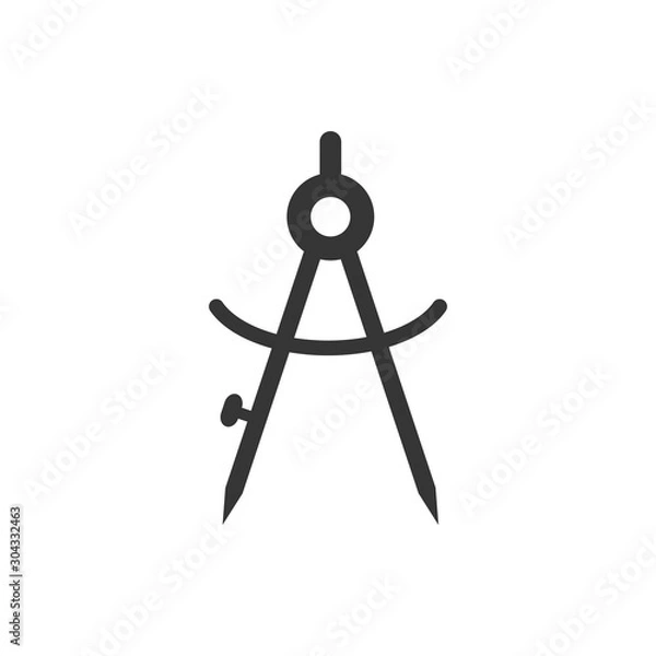 Obraz Divider Icon Vector Illustration