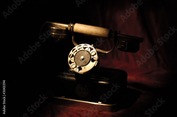 Fototapeta phone in dark site